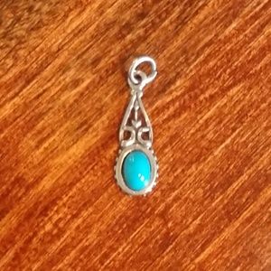 Sleeping Beauty torquise pendant